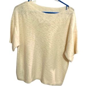 New! Loft Cream Sweater